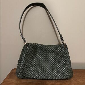 Melie Bianco, Natalia Woven Recycled Vegan Shoulder Bag